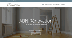 Desktop Screenshot of nbpeintures.ch
